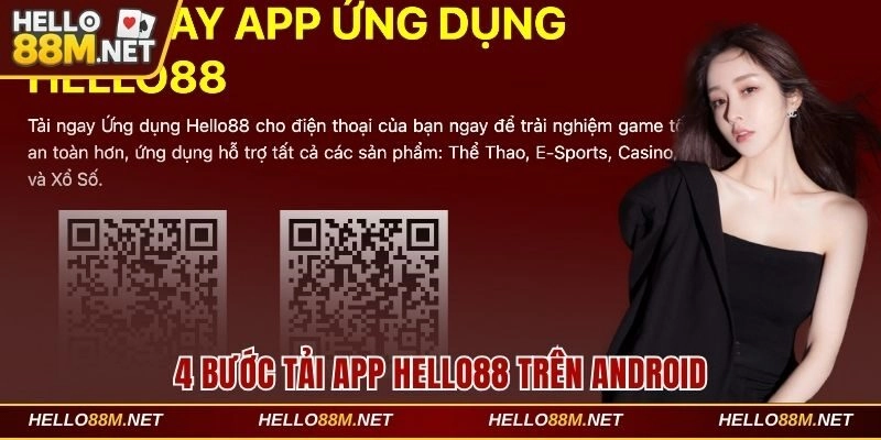 4 bước tải app Hello88 trên Android